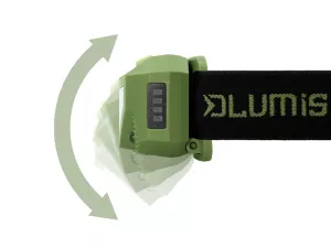 Čelová lampa Delphin LUMIS