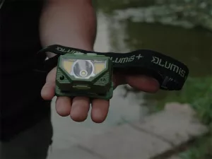Čelová lampa Delphin LUMIS