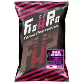 Fish Pro krmítková směs Cereal Method oliheň-jahoda 800g