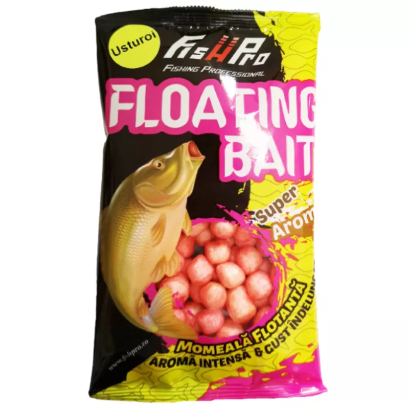 Fish Pro plovoucí nástraha Puffi Floating Bait česnek 6-10mm 15g