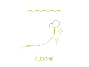 Umelá nástraha Delphin CorneX Pop Up / 60ks