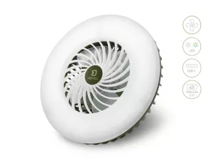 Ventilátor so svetlom Delphin Ventix