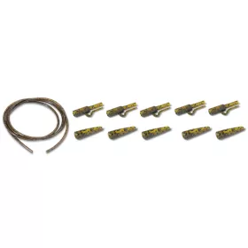 Anaconda Jungle Quick Lock Safety Lead Clip Power Pack jungle zelená 5ks