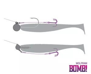 BOMB! Twisto RIGS Wolfram / 3ks DELPHIN BOMB! Twisto RIGS Wolfram / 3ks DELPHIN