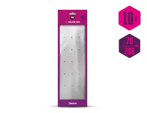 Sáčok hranatý s otvormi zaťahovací Delphin PVA n´tastic / 10ks