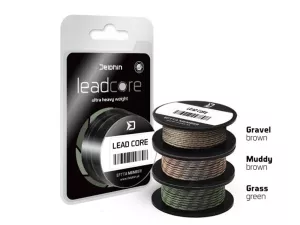 Delphin LEADCORE hnedá Gravel
