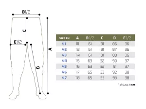 Brodiace nohavice po pás Delphin HRON Pants