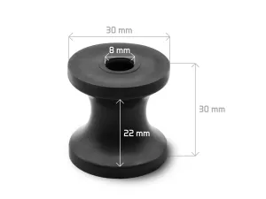 Náhradný valček na kreslo Delphin UNI / 2ks