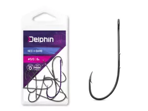 Háčik na čeburašku Delphin B! NEO X-BARB / 8ks