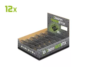 Krmítko s olovenou záťažou Delphin RiverSTIX