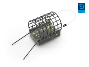 Krmítko s olovenou záťažou Delphin RiverSTIX