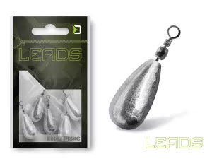 Delphin LEADS Hruška s obratlíkom / 5ks