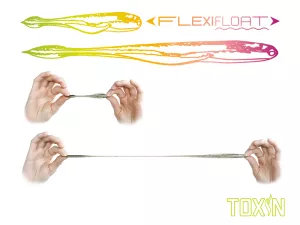 Umelá nástraha Delphin TOXIN Uvs / 8ks