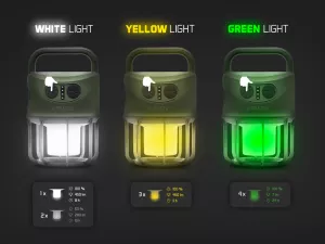 Kempingová lampa Delphin Multix 3W/4400mAh