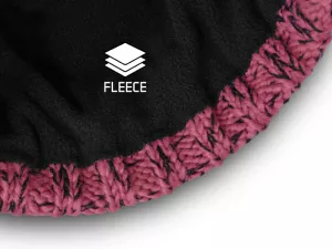 Pletená zimná čiapka Delphin QUEEN Love