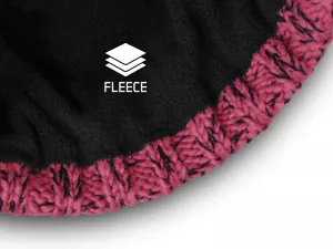 Pletená zimná čiapka Delphin QUEEN Love