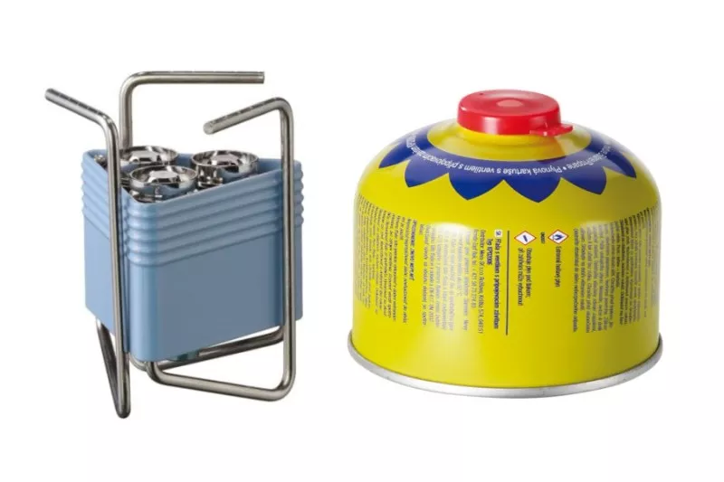 Skládací vařič TRIANGLE + 230gr kartuš