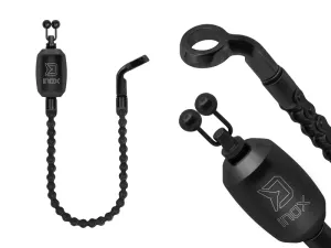 Závesný retiazkový signalizátor Delphin INOX Black