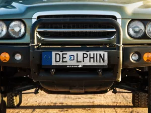 3D držiak ŠPZ Delphin ANGLER ON BOARD / 2ks