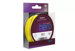 Delphin HERO 8 / fluo žltá | 0,12mm 8,2kg 300m, 0,18mm 10,5kg 300m, 0,18mm 13,2kg 117m, 0,20mm 14,1kg 300m, 0,22mm 17,7kg 117m, 0,22mm 17,7kg 300m, 0,25mm 19,1kg 117m, 0,25mm 19,1kg 300m, 0,30mm 21,4kg 117m, 0,30mm 21,4kg 300m, 0,35mm 23,6kg 117m, 0,35mm 23,6kg 300m, 0,40mm 26,4kg 117m, 0,40mm 26,4kg 300m, 0,50mm 36,4kg 117m