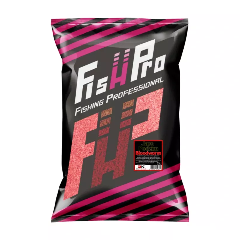 Fish Pro krmítková směs Jaro-podzim Bloodworm 1kg