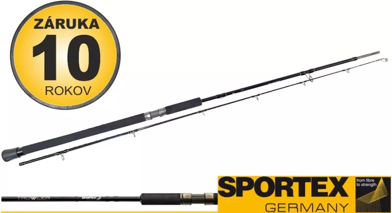 Přívlačový prut SPORTEX Trowler 2-díl VÝPRODEJ