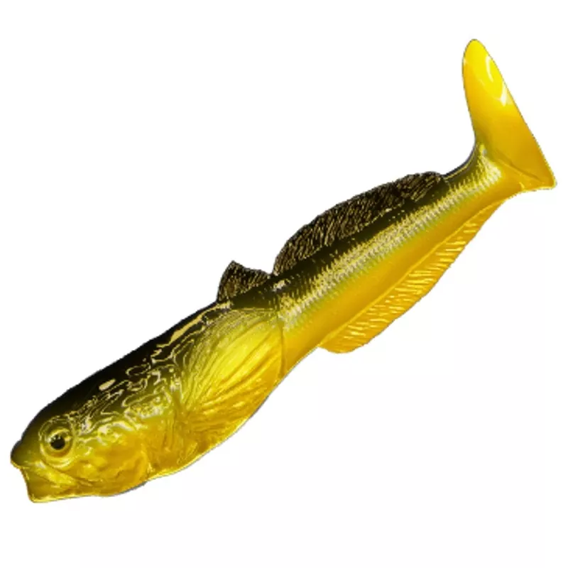 Qubi Lures gumová nástraha Głowacz Yellow 10cm 2ks Mistrall