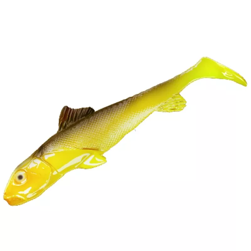 Qubi Lures gumová nástraha Śliz Yellow 12cm 3ks Mistrall