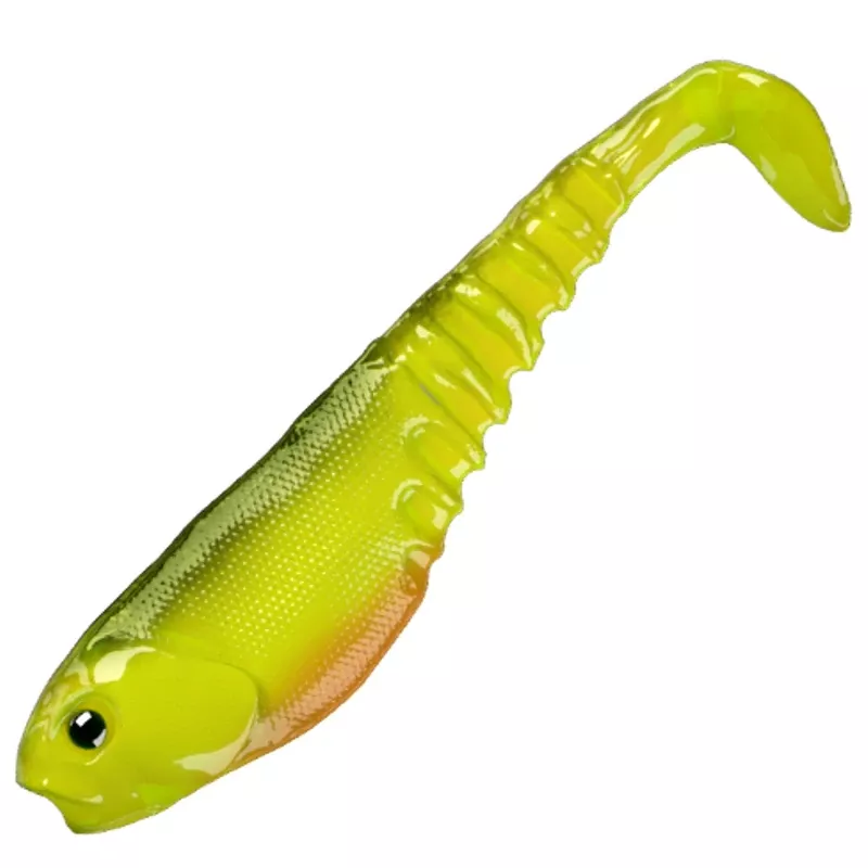 Qubi Lures gumová nástraha Manager Ławicy Canary Yellow 10cm 3ks Mistrall