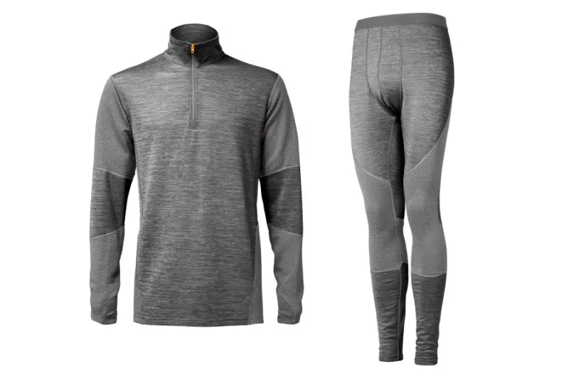 Geoff Anderson WizWool 210 pulover + termokalhoty šedé kombi