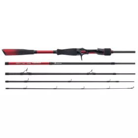 Iron Claw prut High-V Red? Travel Baitcast 2,13m 17–52g