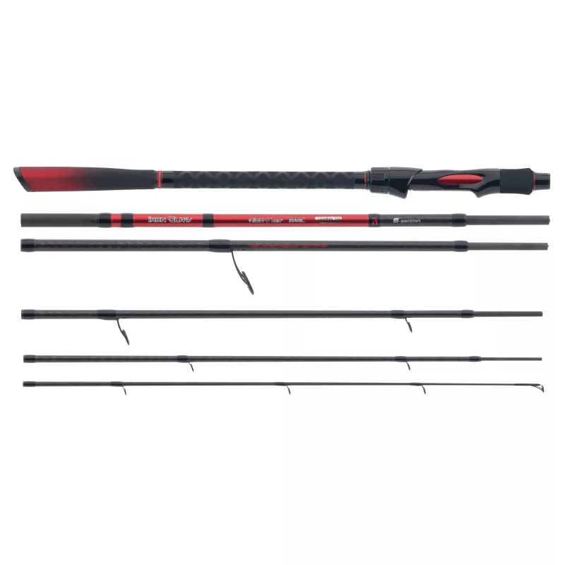 Iron Claw prut High-V Red? Travel Pike Spin 2,70m 25–75g Saenger