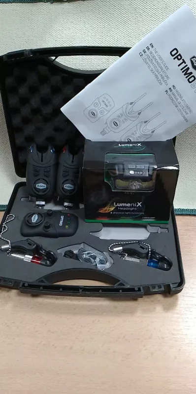 Sada Delphin OPTIMO 9V+CSWII+snag 2+1 ZFISH Čelovka Lumenix DELPHIN + Zfish