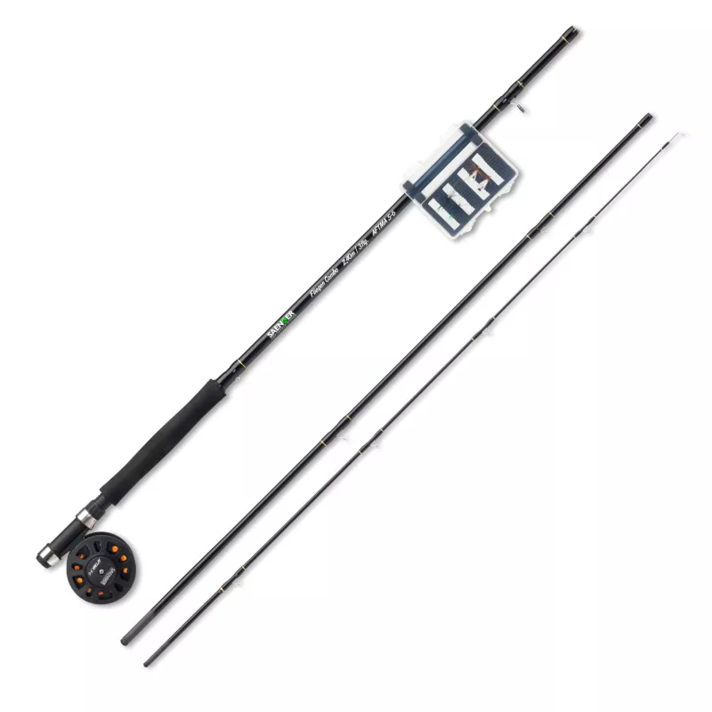 Saenger set Profi Fliegen Combo 2,40m 2lb