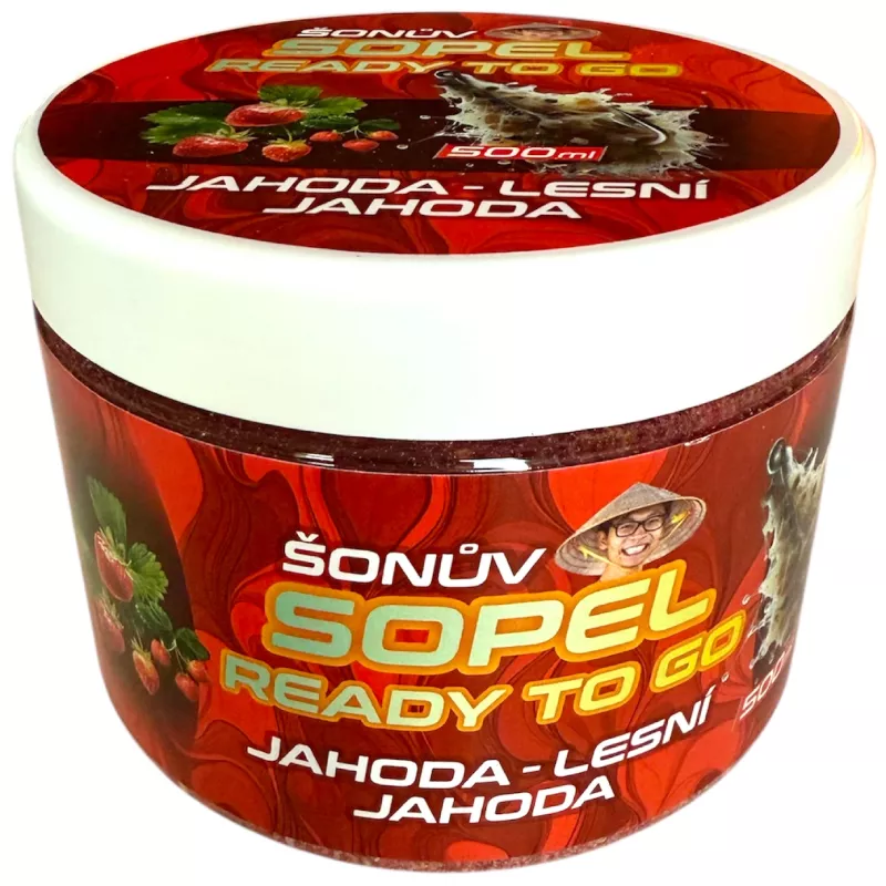 Šonův Sopel Ready to Go jahoda/lesní jahoda 500 ml Šon Chung fishing selection