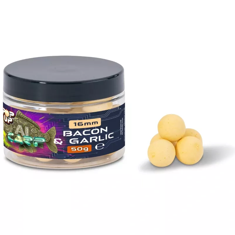 Anaconda pop up AI Carp 50g 16mm Bacon & Garlic