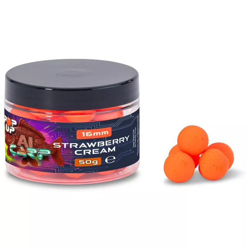 Anaconda pop up AI Carp 50g 16mm Strawberry Cream
