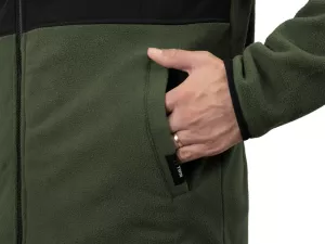 Flísová bunda na zips Delphin TWIN