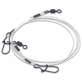 Iron Claw návazec Fluorocarbon Spin Leader 23,80kg 50cm 2ks