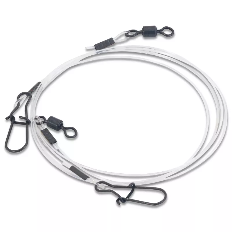 Iron Claw návazec Fluorocarbon Spin Leader 5,37kg 50cm 2ks