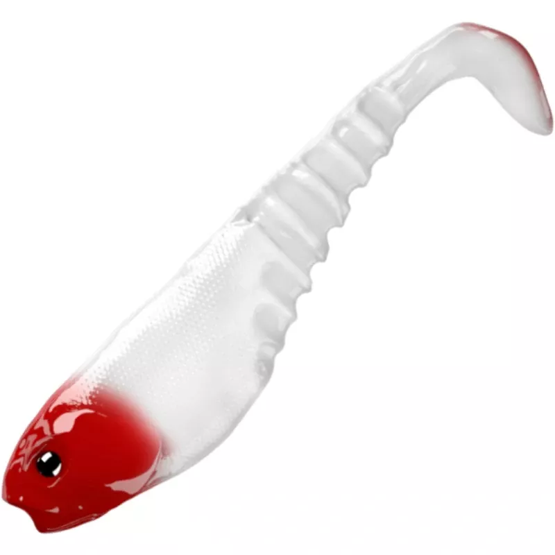Qubi Lures gumová nástraha Manager Ławicy Red Head Ghost 10cm 3ks Mistrall