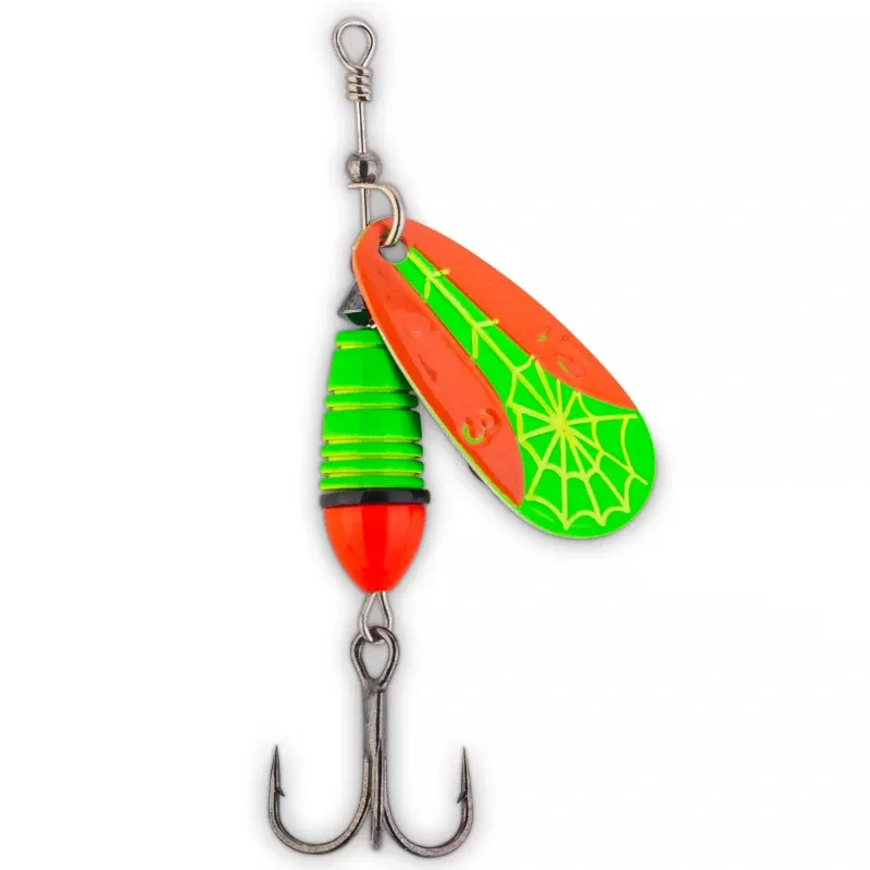 Iron Claw třpytka Crack Blade Spinner 8g velikost 3 WB