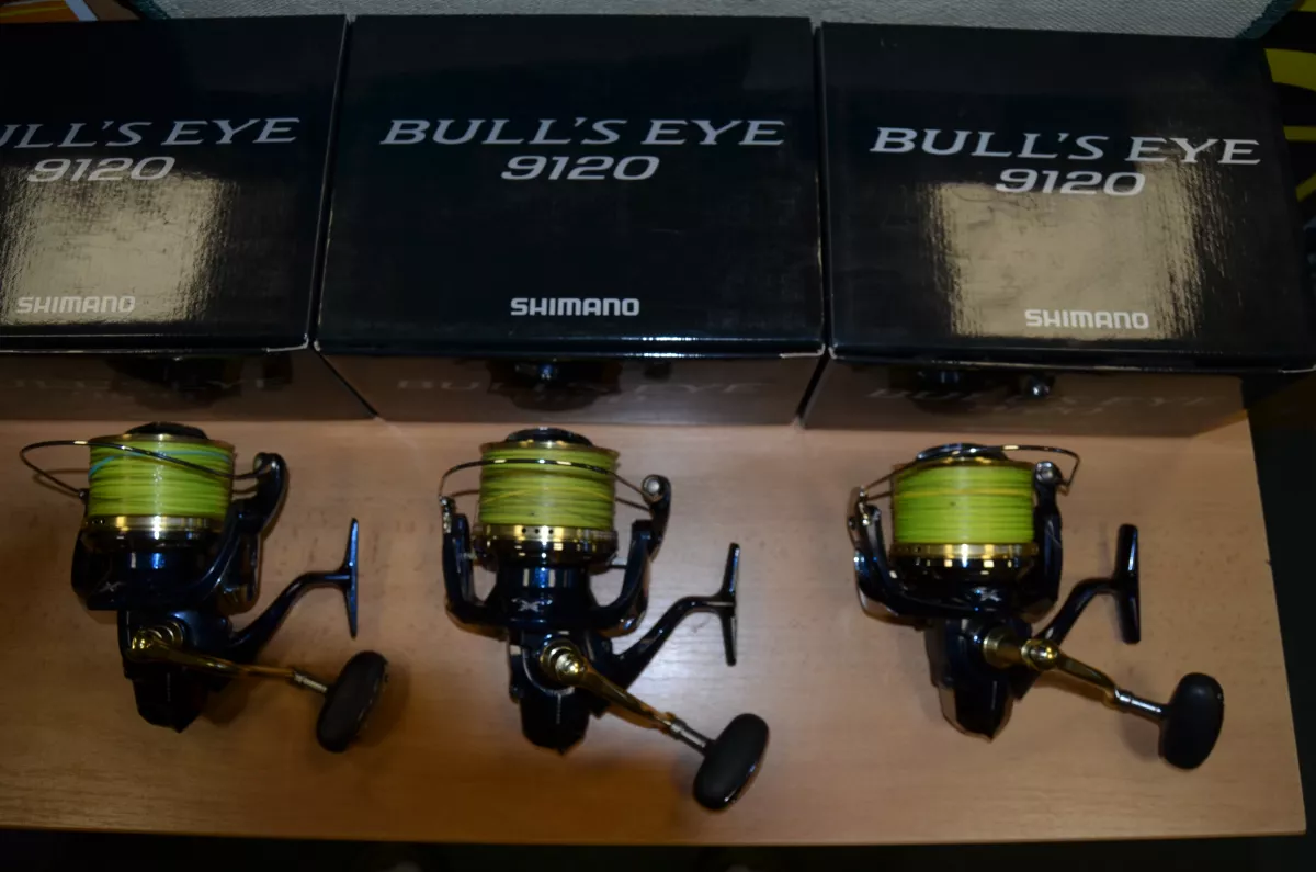 Použité Navijáky Shimano BULLS EYE 9120 3 kusy