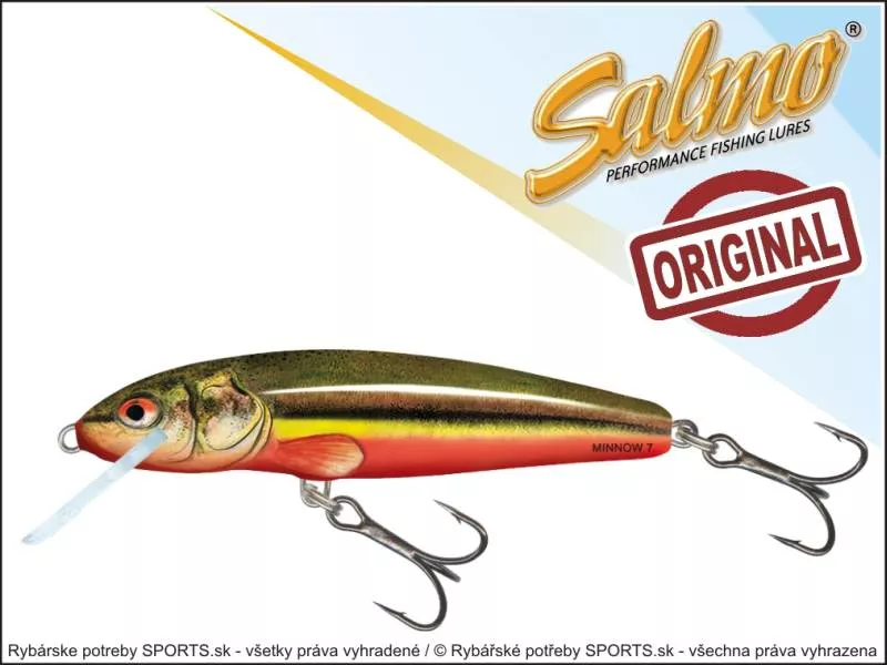 Wobler Minnow M5S barva RBD