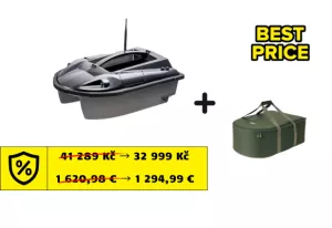AKCE Zavážecí lodička Carp Scout Li-ion 10 + transportní taška