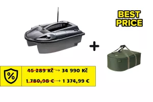 AKCE Zavážecí lodička Carp Scout Li-ion 20 + transportní taška