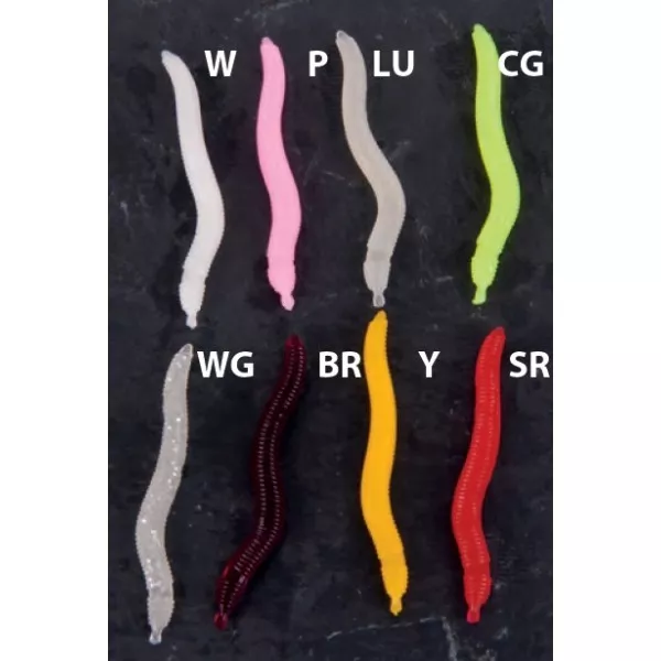 Iron Trout gumová nástraha Worms vzor CG 4 cm