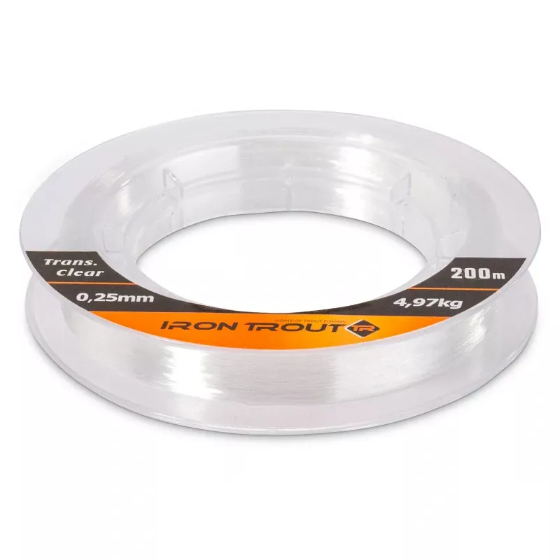 Iron Trout vlasec Super Line 200m 0,16mm Transparent Clear
