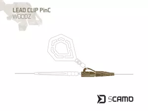 Klip na olovo Delphin sCAMO PinC WOODZ /10ks