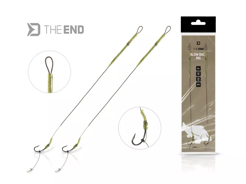Nadväzec Delphin TheEND Blow back rig / 2ks